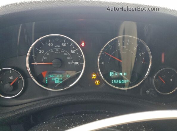 1C4BJWDG3GL265505 2016 JEEP WRANGLER Black Вид щитка приладів
