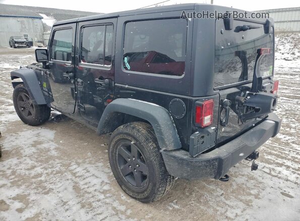 1C4BJWDG3GL265505 2016 JEEP WRANGLER Black Задня ліва чверть