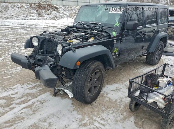 1C4BJWDG3GL265505 2016 JEEP WRANGLER Black Передня ліва чверть