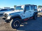 2016 Jeep Wrangler Unlimited Sport White vin: 1C4BJWDG5GL286937