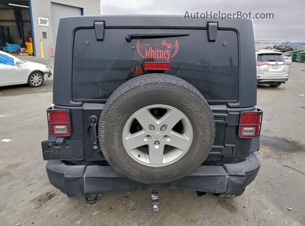 1C4BJWDG5GL298070 2016 JEEP WRANGLER Black Вид ззаду