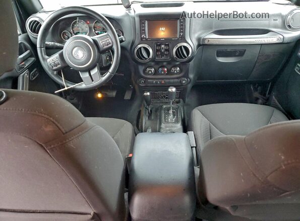 1C4BJWDG5GL298070 2016 JEEP WRANGLER Black Вид панелі приладів