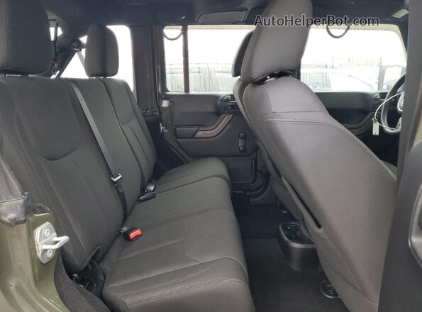 1C4BJWDG6GL163843 2016 JEEP WRANGLER Green Vista interior trasera