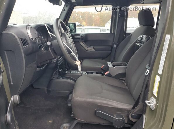1C4BJWDG6GL163843 2016 JEEP WRANGLER Green Vista interior delantera