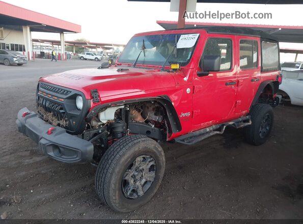 1C4HJXDG3LW105049 2020 JEEP WRANGLER UNLIMITED Blue Przód lewy