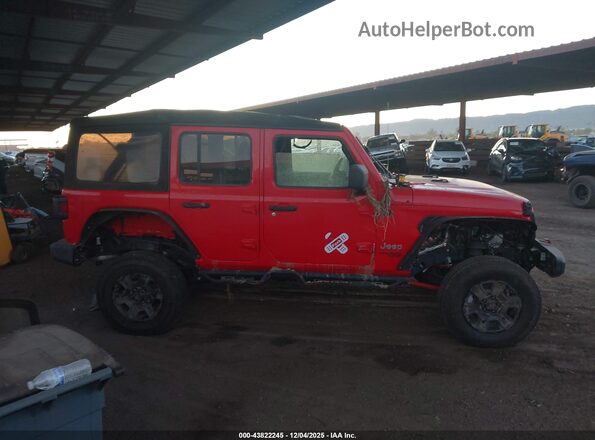 1C4HJXDG3LW105049 2020 JEEP WRANGLER UNLIMITED Blue Widok wnętrza z tyłu