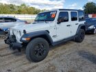 2021 Jeep Wrangler Unlimited Sport White vin: 1C4HJXDM8MW656794