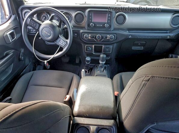 1C4HJXDN0MW568542 2021 JEEP WRANGLER Charcoal Vista del salpicadero