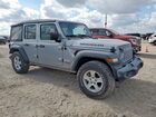 2019 Jeep Wrangler Unlimited Sport Серебряный vin: 1C4HJXDN5KW591795