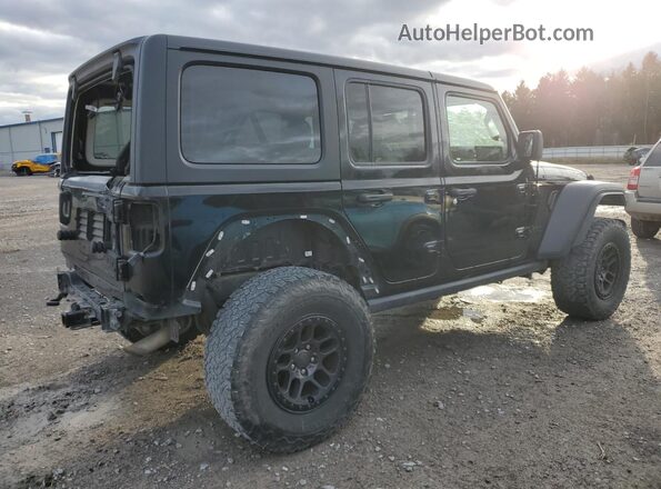 1C4HJXDN8NW220134 2022 JEEP WRANGLER Черный Задняя правая четверть