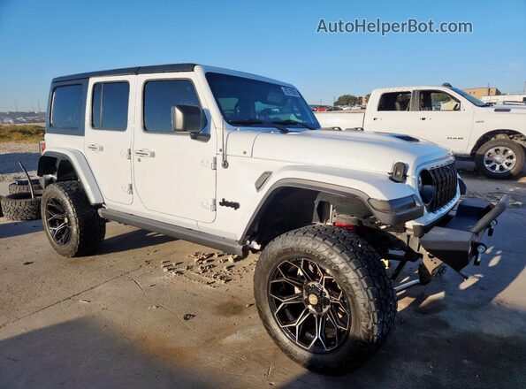 1C4HJXDN9KW555544 2019 JEEP WRANGLER Белый Передняя правая четверть