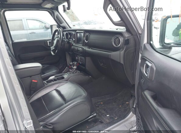 1C4HJXEG2KW514530 2019 JEEP WRANGLER UNLIMITED Серый Вид салона спереди