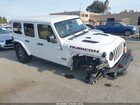 2020 Jeep Wrangler Unlimited Rubicon 4x4 White vin: 1C4HJXFG6LW192085