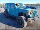 2020 Jeep Wrangler Unlimited Rubicon 4x4 Teal vin: 1C4HJXFN0LW134956