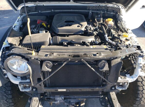 1C4HJXFN4PW597544 2023 JEEP WRANGLER White Widok komory silnika