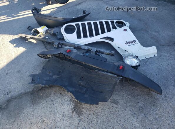 1C4HJXFN4PW597544 2023 JEEP WRANGLER White Widok naklejki z numerem VIN