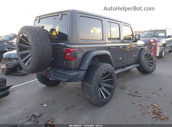 1C4HJXFN6LW222832 2020 JEEP WRANGLER UNLIMITED Серый Задняя правая четверть