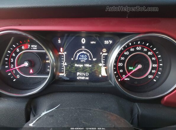1C4HJXFN6LW222832 2020 JEEP WRANGLER UNLIMITED Серый Вид задних сидений