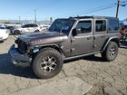 2022 Jeep Wrangler Unlimited Rubicon Серый vin: 1C4HJXFN9NW245170