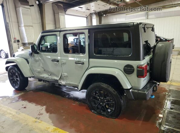 1C4JJXP60PW683975 2023 JEEP WRANGLER Серый Задняя левая четверть