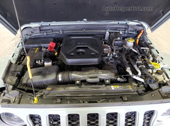 1C4JJXP60PW683975 2023 JEEP WRANGLER Серый Вид подкапотного пространства
