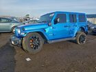 2023 Jeep Wrangler Sahara 4xe Синий vin: 1C4JJXP66PW552968