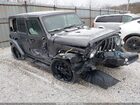 2022 Jeep Wrangler 4xe Unlimited Sahara 4x4 Gray vin: 1C4JJXP6XNW115486