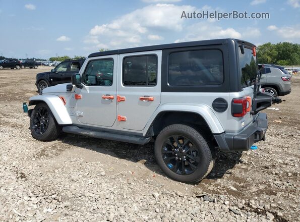 1C4JJXP6XPW662308 2023 JEEP WRANGLER Серебряный Задняя левая четверть