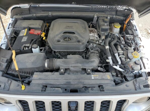1C4JJXP6XPW662308 2023 JEEP WRANGLER Серебряный Вид подкапотного пространства