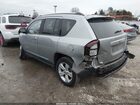 2016 Jeep Compass Sport Silver vin: 1C4NJCBA1GD611538