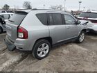 2016 Jeep Compass Sport Silver vin: 1C4NJCBA1GD611538
