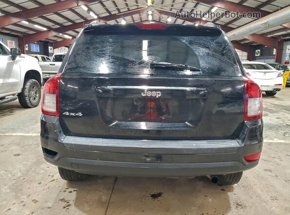 1C4NJDBB6GD756329 2016 JEEP COMPASS Black Вид ззаду