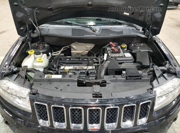 1C4NJDBB6GD756329 2016 JEEP COMPASS Black Вид підкапотного простору