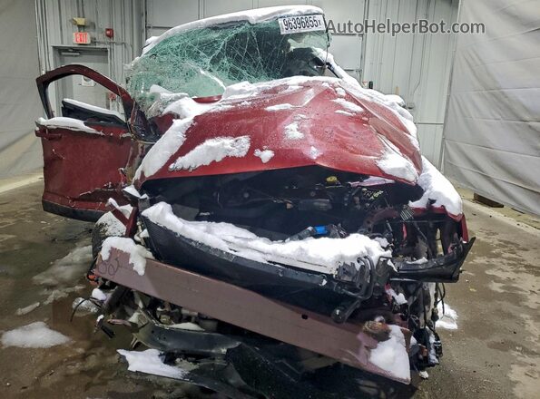1C4NJDBB7GD522538 2016 JEEP COMPASS Maroon Front view