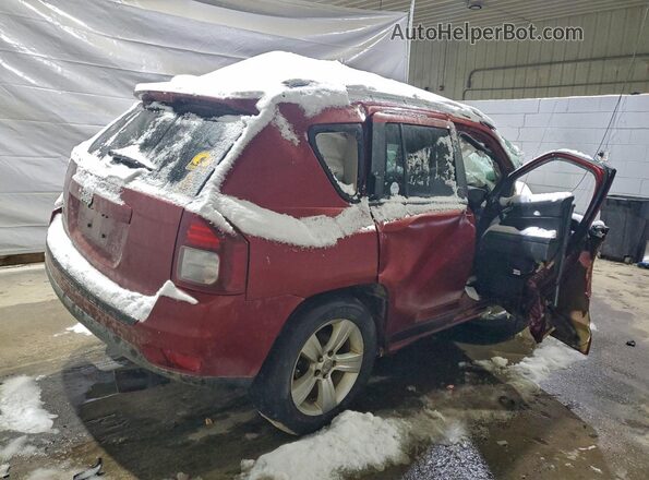 1C4NJDBB7GD522538 2016 JEEP COMPASS Maroon Rear right