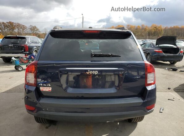 1C4NJDBB9GD686521 2016 JEEP COMPASS Blue Widok z tyłu