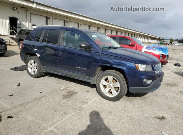 1C4NJDBB9GD686521 2016 JEEP COMPASS Blue Przód prawy