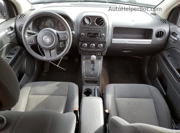 1C4NJDBB9GD686521 2016 JEEP COMPASS Blue Widok deski rozdzielczej