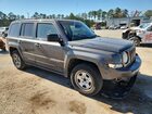 2016 Jeep Patriot Sport Серый vin: 1C4NJPBA1GD693309