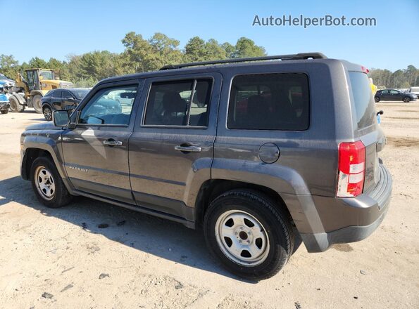 1C4NJPBA1GD693309 2016 JEEP PATRIOT Серый Задняя левая четверть