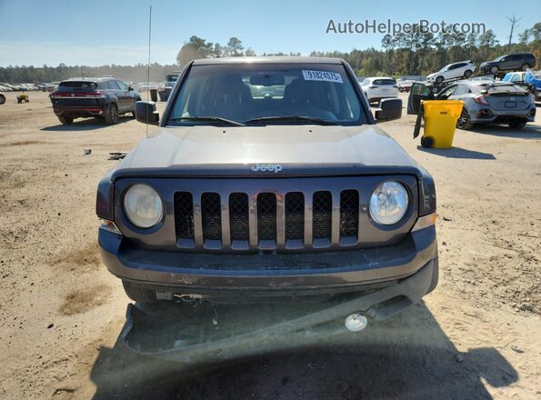 1C4NJPBA1GD693309 2016 JEEP PATRIOT Серый Вид спереди