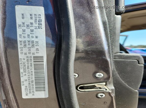 1C4NJPBA1GD693309 2016 JEEP PATRIOT Серый Вид наклейки с VIN-кодом
