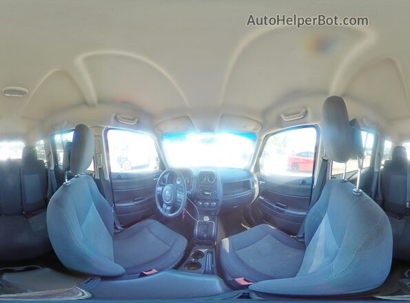 1C4NJPBA1GD693309 2016 JEEP PATRIOT Серый Панорамный вид салона 360°