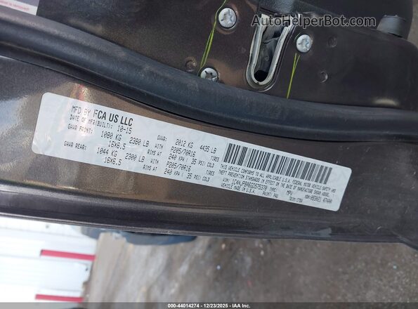 1C4NJPBA6GD575370 2016 JEEP PATRIOT Gray Engine compartment view