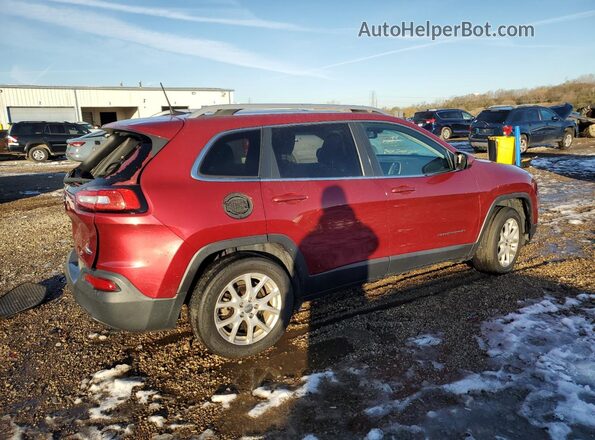 1C4PJLCB2HW549265 2017 JEEP CHEROKEE Red Trasero derecho