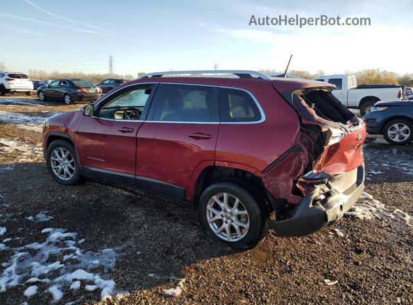 1C4PJLCB2HW549265 2017 JEEP CHEROKEE Red Trasero izquierdo