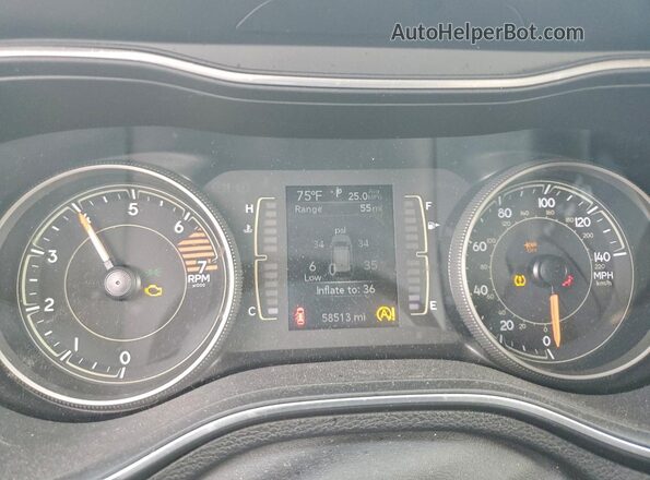 1C4PJLCB4MD136883 2021 JEEP CHEROKEE Black Вид щитка приладів