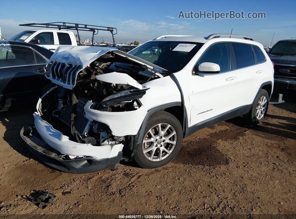 1C4PJLCB9HD221921 2017 JEEP CHEROKEE Белый Передняя левая четверть