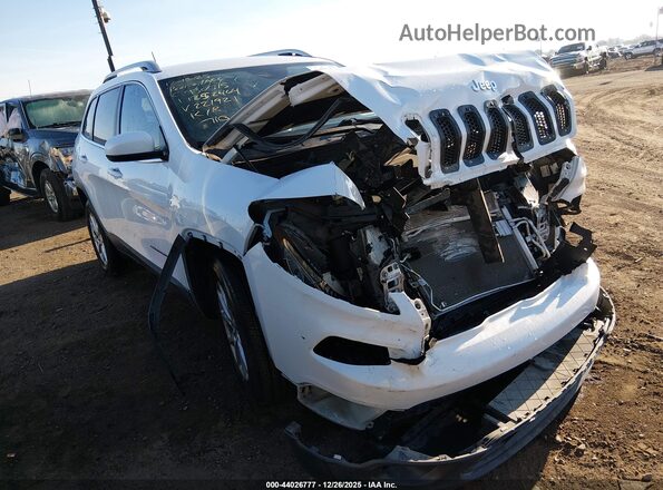 1C4PJLCB9HD221921 2017 JEEP CHEROKEE Белый Передняя правая четверть