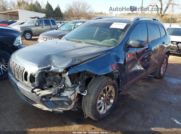 1C4PJLCB9LD515893 2020 JEEP CHEROKEE Синий Передняя левая четверть